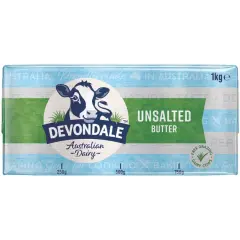 Devondale Unsalter Butter 1kg