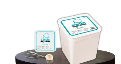 [G41:ICECREAMVANILA10] Swan Dairy Vanilla Ice Cream 10L